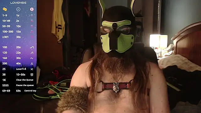 kinkywolf429 online show from April 11, 5:36 am