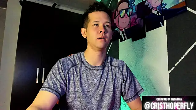 Snapshot of Cris_myster chatting on October 22, 1:42 am Cris myster online show from October 22, 1:42 am