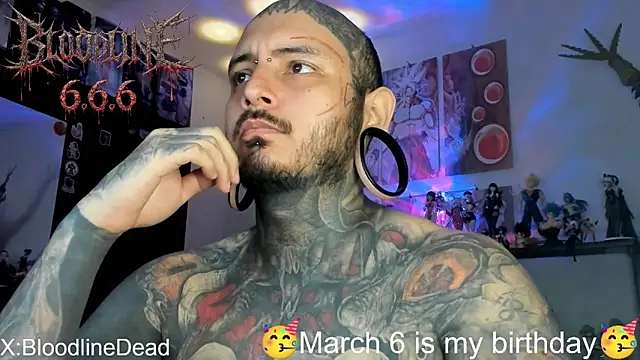 DEATHINK666XX online show from February 20, 5:48 pm