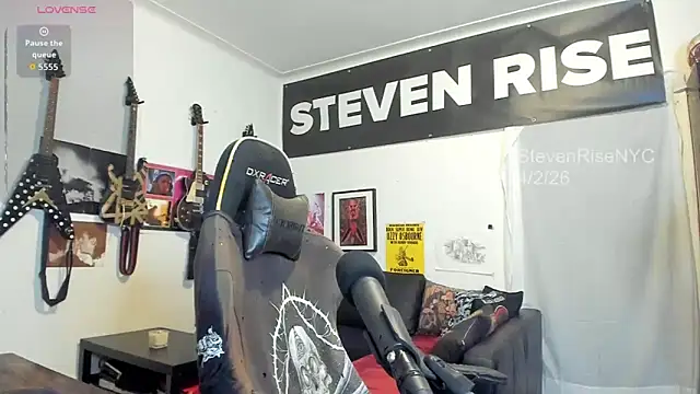 StevenRiseNYC online show from April 2, 11:45 pm