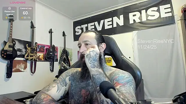 StevenRiseNYC online show from November 24, 11:39 pm