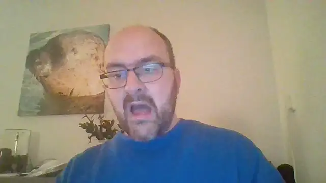 Snapshot of CamboyHappyDave chatting on January 13, 8:15 pm CamboyHappyDave online show from January 13, 8:15 pm